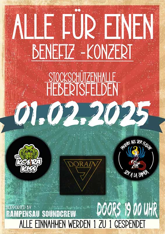 ©The-Kobra-Kiss_Benefiz-Konzert-Plakat